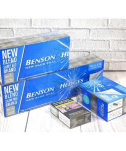 Benson & Hedges Blue Dual Kingsize – 20 Packs of 20 Cigarettes (400)