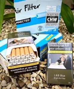 L&B Blue Bright Air Filter |King Size Cigarettes |10 packs