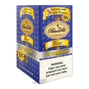 Bluntville Triple Wrapped Blue Cigars