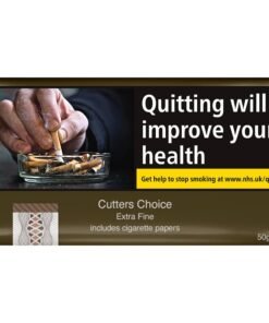 Cutter’s Choice Extra Fine Hand Rolling Tobacco – 50g Pouch