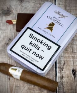 Davidoff Winston Churchill Belicoso Cigars (The Traveller) – Pack of 4