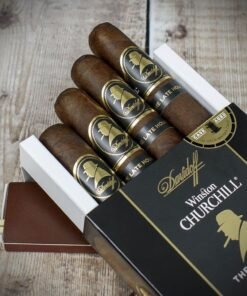 Davidoff Winston Churchill The Late Hour Robusto Cigars – Pack of 4
