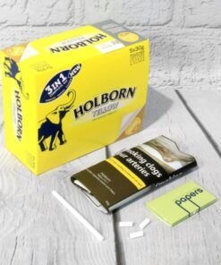Holborn Yellow Hand Rolling Tobacco – 3 in 1 30g Pouch