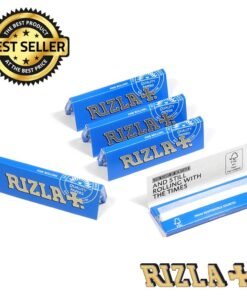 Rizla | Blue Regular Rolling Papers | Bundle of 5