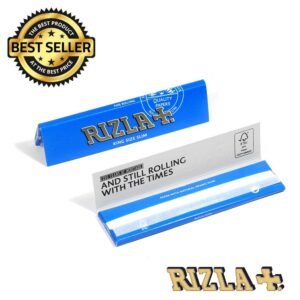 Rizla King Size Blue Slim Rolling Papers | Bundle of 2