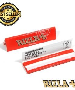 Rizla King Size Red Rolling Papers | Bundle of 2