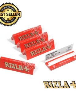 Rizla |Red Regular Rolling Papers | Bundle of 5