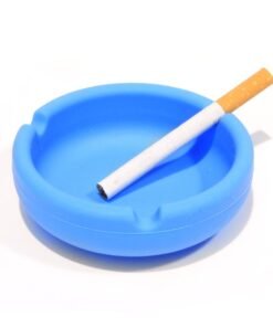 Silicone Cigarette Ashtray | Blue