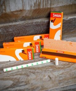 Swan | Liquorice Rolling Papers | Multipack (5 Booklets)