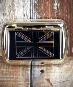 Tobacco Tin with Paper Holder – Union Jack Design